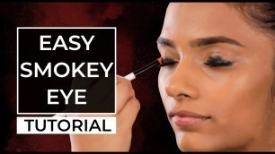 'Smokey Eye Tutorial By Colorbar Cosmetics | Glam Makeup Tutorial | Myntra Beauty | Myntra'