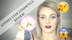 'JEFFREE STAR COSMETICS makeup REVIEW | Skin frosts, Lip ammunition and Velour Liquid Lips'