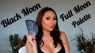 'black moon orb of light full moon matte eyeshadow palette'