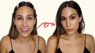 'Orange Eye & Natural Skin for Fall | Full Face of Persona Cosmetics'