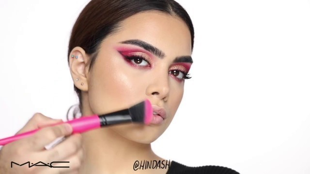 'M∙A∙C Cosmetics: Create an Amber Pink Eye look with Hindash!'