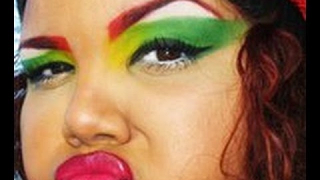 '~ One Love ~  |  Rasta Makeup w/ INGLOT Cosmetics'