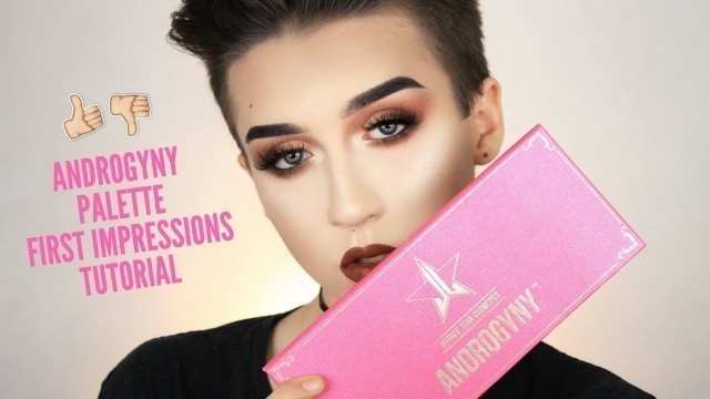 'ANDROGYNY PALETTE JEFFREE STAR COSMETICS: First Impressions, Tutorial || Damn Tee'