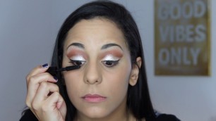 'Rebecca Gomez | INGLOT Tutorial| Glitter Cut Crease'