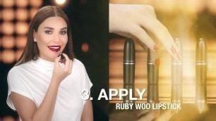 'M∙A∙C Cosmetics: How To - Cyrine\'s Signature Red Lip'