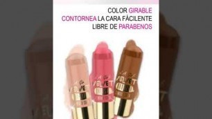 'velvet Stick contorno, rubor en iluminador #lagirl #lagirlcosmetics'