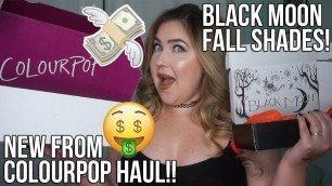 'COLOURPOP HAUL | BLACKMOON COSMETICS'