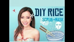 'DIY Rice Scrub + Mask | Michelle Phan'