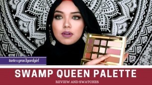 'TARTE X GRAV3YARDGIRL SWAMP QUEEN PALETTE | Review and Swatches'