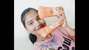 'Lotus Herbals sunscreen matte Gel spf 50 review and demo|summer essential|Fashion shopping'