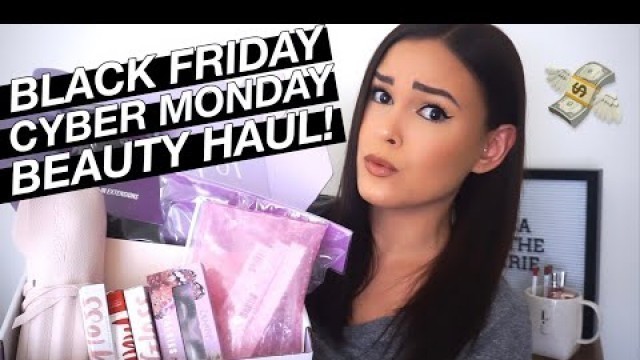 'HUGE BLACK FRIDAY HAUL 2019! (Persona Cosmetics, Glossier, Insert Name Here, Colourpop) | Lisa Marie'