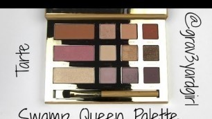 'Tarte x Grav3yardgirl Swamp Queen Palette: Live Swatches & Review'