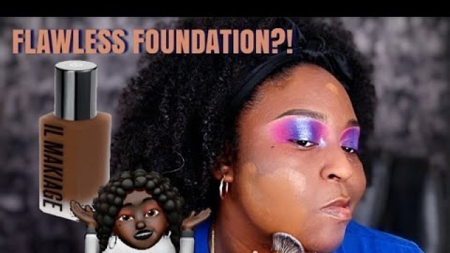 'WHO WOKE UP LIKE THIS FLAWLESS FOUNDATION?!| IL MAKIAGE SHADE 220 WEAR TEST'