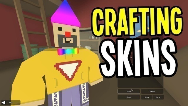 'Unturned Update! CRAFTING your own SKINS and COSMETICS (Update 3.23.2.0)'