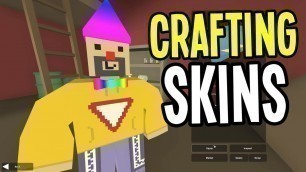 'Unturned Update! CRAFTING your own SKINS and COSMETICS (Update 3.23.2.0)'