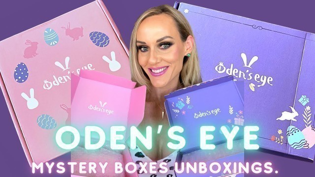 'ODEN’S EYE COSMETICS MYSTERY BOX UNBOXINGS!!! Two Boxes… Was the value good???'