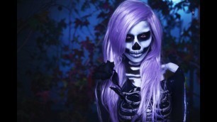 'Skeleton Makeup : Watchers of the Night'