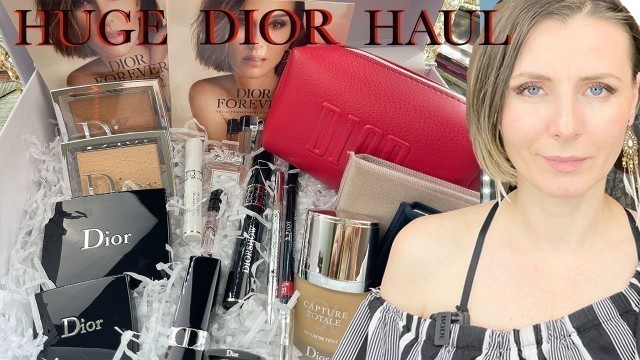 'Huge Dior Makeup Haul/Unboxing'