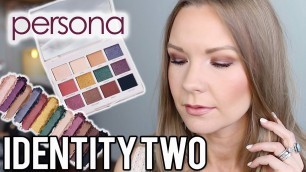 'Persona Identity Two Palette! Swatches, Review, & Tutorial! | LipglossLeslie'