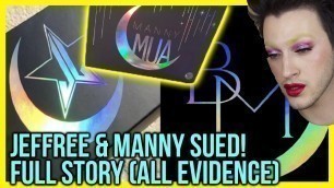 'JEFFREE STAR & MANNYMUA SUED!! Legal Battle with Blackmoon Cosmetics - Full Story'