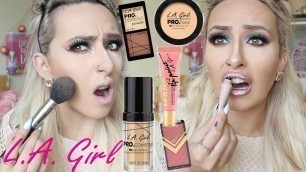 'ONE BRAND TUTORIAL TESTING LA GIRL COSMETICS favs and epic fails | DramaticMAC'