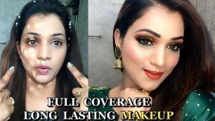 'Long Lasting Makeup, Full Coverage Makeup with L A Girl Foundation + L A Girl Banana Setting Powder'