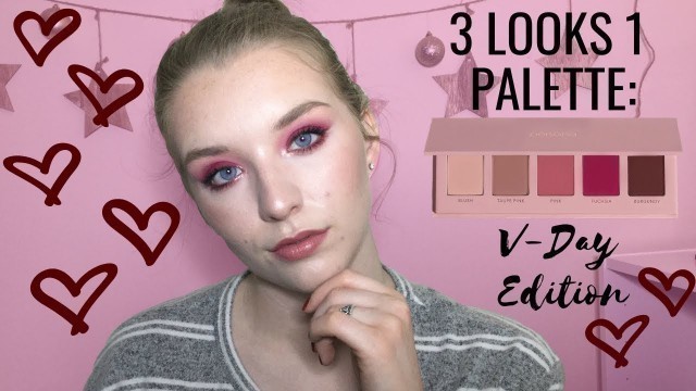 '3 LOOKS 1 PALETTE: VALENTINE\'S DAY EDITION FT. PERSONA COSMETICS'