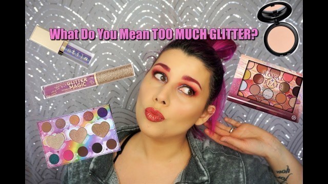 'Full Face of New Makeup! L.A. Girl Glitter Magic, BH Palettes, Profusion, Revolution PRO & More...'