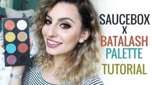 'Saucebox Batalash Palette Makeup Tutorial'