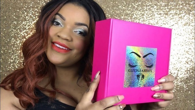 'MAY GLITZGLAMBOX  TUTORIAL  | PINKYROSE, KARMELA COSMETICS, SAUCEBOX & DAINTY  COSMETICS'