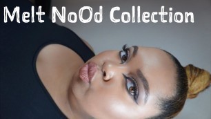 'MELT NoOD Collection Review & Swactches + MELT Lipstick Swatches'