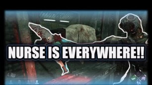 'THE NURSE IS EVERYWHERE!! Dead By Daylight Gameplay! Feng Min Vs Nurse!!'