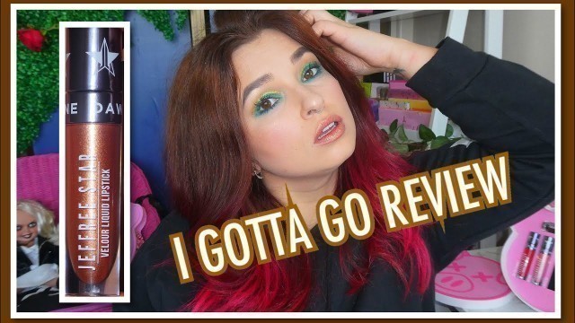 'I Gotta Go Lipstick Review | Shane Dawson x Jeffree Star Cosmetics'