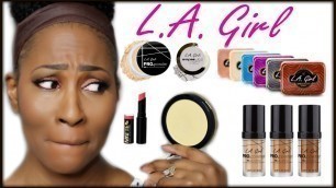 'One Brand Tutorial⎮LA Girl Cosmetics'