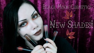 'Black Moon Cosmetics New Shades! || Review and Swatches'