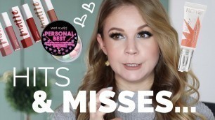 'HITS & MISSES// Wet N Wild, Persona Cosmetics, Flower Beauty & More!'