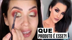 'TENTEI FAZER UMA MAKE PÁÁÁH COM PRODUTOS NYX COSMETICS QUE NUNCA USEI E OLHA O RESULTADO!'