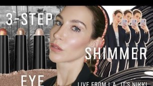 '3-Step Shimmer Eye | Live From L.A., It’s Nikki | Episode 9 | Bobbi Brown Cosmetics'