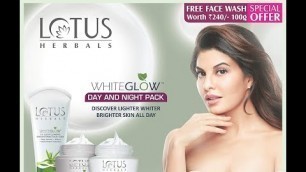 'Lotus Herbals White Glow Day And Night Pack | WowSilao | #shorts #trending #facecare #skincare #glow'