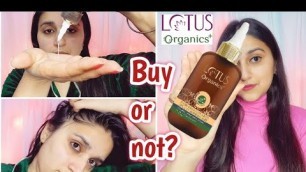 'Lotus Hair Fall Control Multi Hervs Oil *HONEST REVIEW* | Lotus hair oil review | Lotus products'