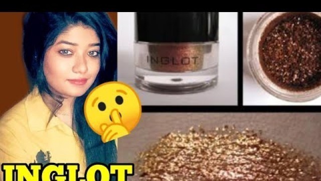 'INGLOT Pure Pigments | Review And Demo #Inglotcosmetics'