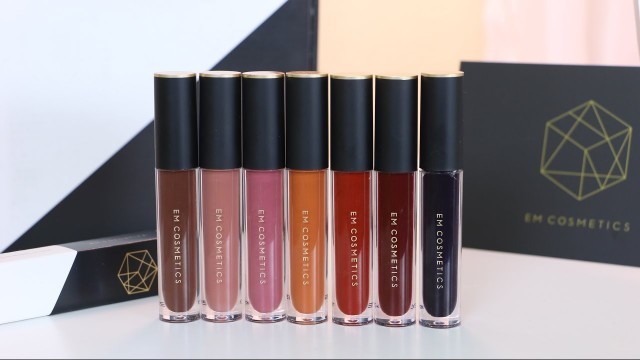 '[SWATCH + REVIEW] EM COSMETICS INFINITE LIP CLOUD'