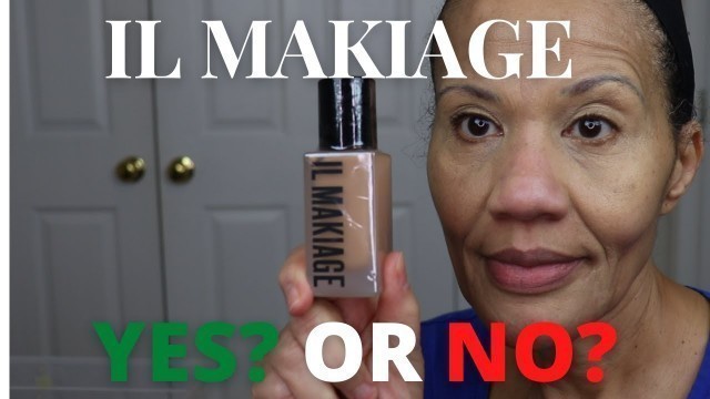 'IL MAKIAGE FOUNDATION TEST ON MY SKIN COLOR'