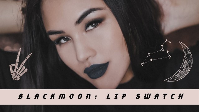 'LIP SWATCH: Black Moon Cosmetics Liquid Lipsticks!'