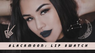 'LIP SWATCH: Black Moon Cosmetics Liquid Lipsticks!'