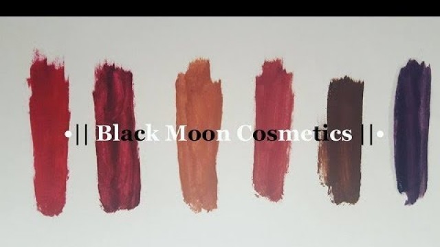 'Présentation de la marque, Black Moon Cosmetics.