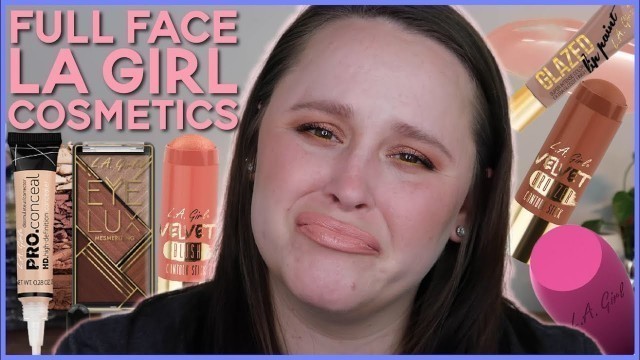 'FULL FACE LA GIRL COSMETICS | hits and misses'