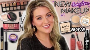 '*NEW DRUGSTORE MAKEUP* 2022 // Loreal Tinted Balm Foundation, Maybelline Vinyl Ink, & More!'