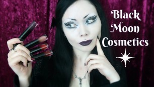 'Black Moon Cosmetics || Review and Swatches - Liquid to Matte Lipstick'