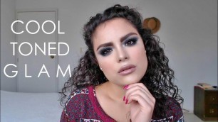 'Affordable cool toned makeup tutorial (L.A Girl smoky palette) | Just Daniela'